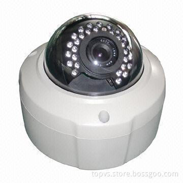 POE Megapixel Vandalproof IP IR Camera, Supports Dual Stream